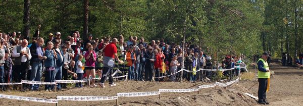 Katsojia Hyvinkää Scramble 2012